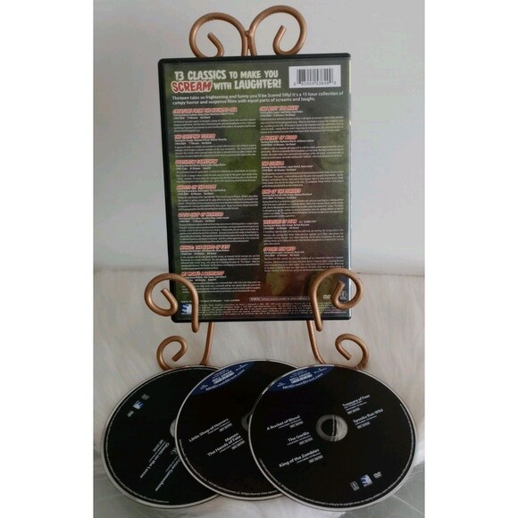 Scared Silly: 13 Classic Horror Comedies (DVD, 2015, 3-Disc Set) VGUC - Picture 2 of 3